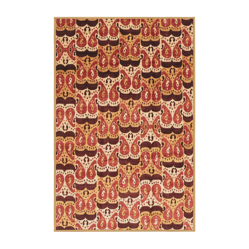 Abstract Indoor Rug, Runner 2' x 5'