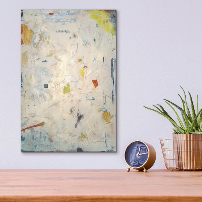 Art mural en verre Ivy Bronx «Thought Process» par Jodi Major, H 16 po x l 12 po x P 0,13 po