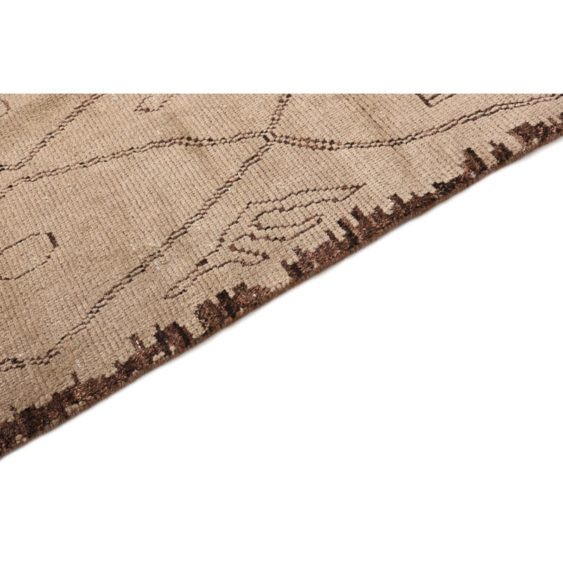 Tapis brun Odea