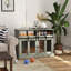 Mobilier pour cage de chien pour grands chiens ou chenil double pour petits chiens avec tablettes-2048103713