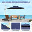 Parasol en porte-à-faux 137,8 po Jiaxian-628892687