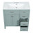 Renauda 35.98'' Single Bathroom Vanity with Ceramic Top-73058734