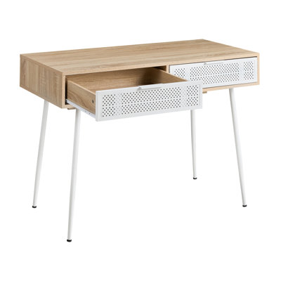 Metal Base Writing Desk