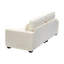 Canapé en tissu 79,5 po avec coussins moelleux-818224625