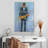 Abarca Sax In A Blue Suit-108556050