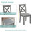 5 Piece Modern Dining Set-1307185918-1307185916