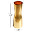 Vase de table 12,5 po Halie Gold