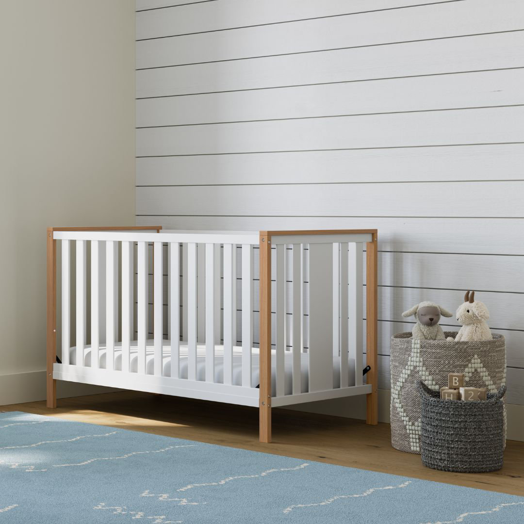 Modern Pacific 4-in-1 Convertible Crib, Vintage Driftwood