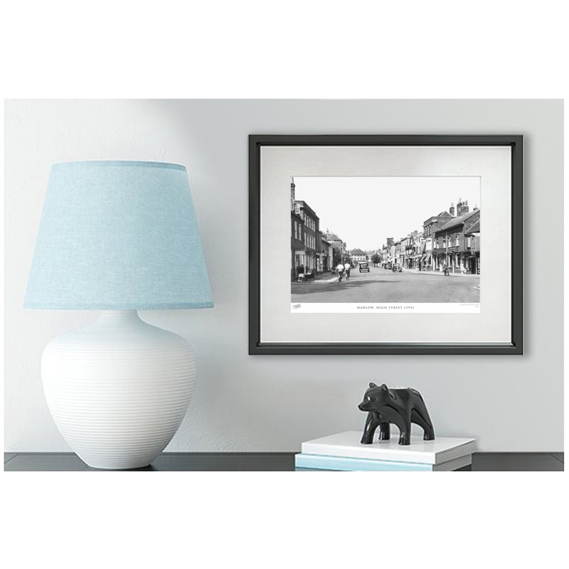 Marlow, High Street C1955 by Francis Frith - Single Picture Frame Print, 60cm H x 80cm W x 2.3cm D