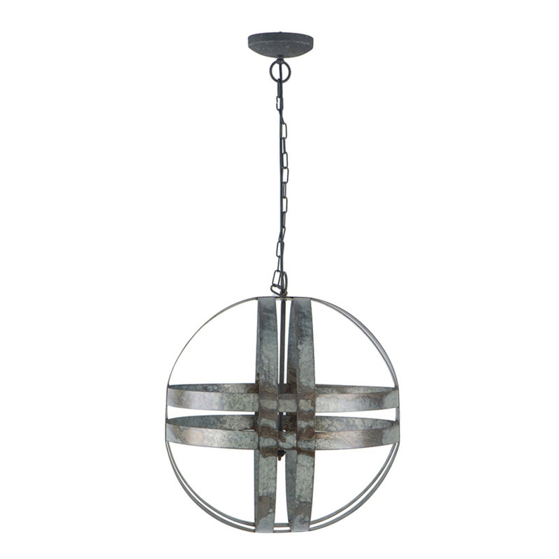 Suspended luminaire with adjustable chain