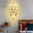 Macrame Photo Display Wall Decor with Lights, 30 Clip Picture Frame Collage-1784584374
