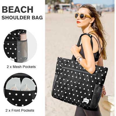 Capacité de sac pliable et imperméable pour femmes