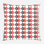 Backdrop Geometric Microsuede Reversible Throw Pillow