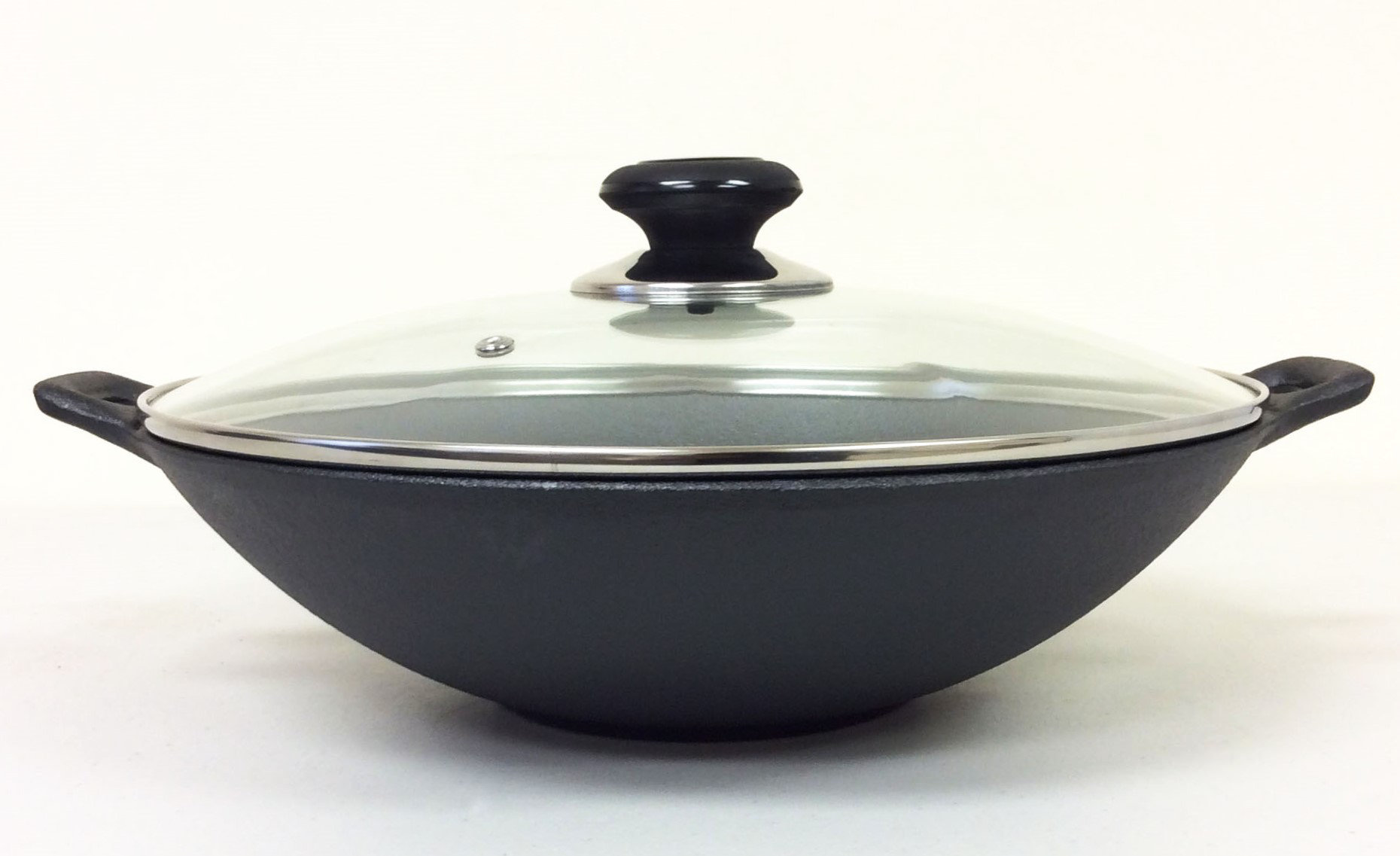Cuisiland Cast Iron Wok with Lid & Reviews Wayfair