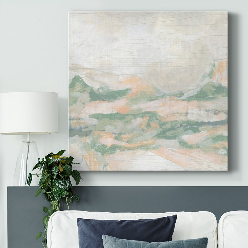 Coral Canyon II - toile tendue avec châssis, H 24 po x l 24 po x P 1,5 po