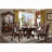 ACME Versailles Round Dining Table, Cherry Finish-71021686