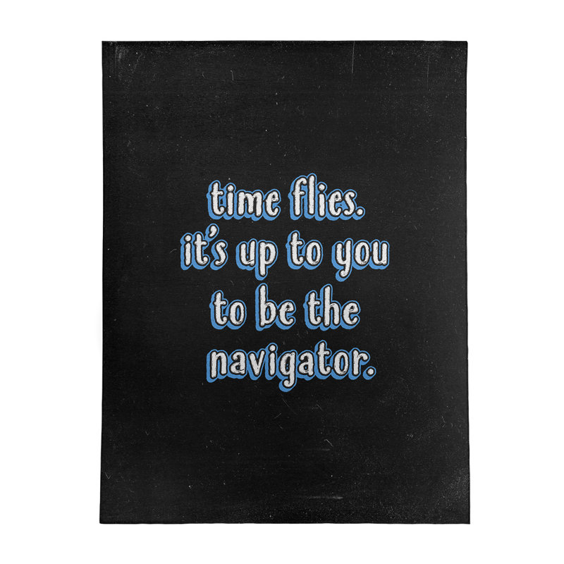 Tapis en chenille de polyester style Quotes, Rectangle 8 pi x 10 pi