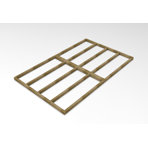 Forest Garden Solid Wood Base/Foundation Kit