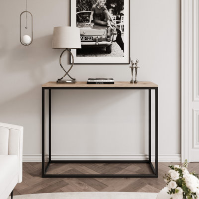 Stainless Steel Top Console Table