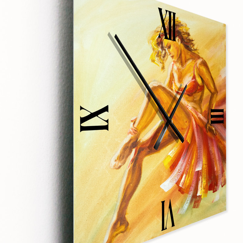Horloge murale flamenco, Grand