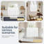 Paquet de 2 rideaux de cuisine Ruffle-402379115-402379159