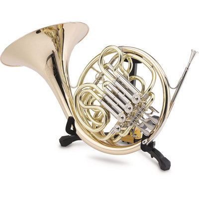 Hercules DS550BB French Horn Stand with Bag, Black