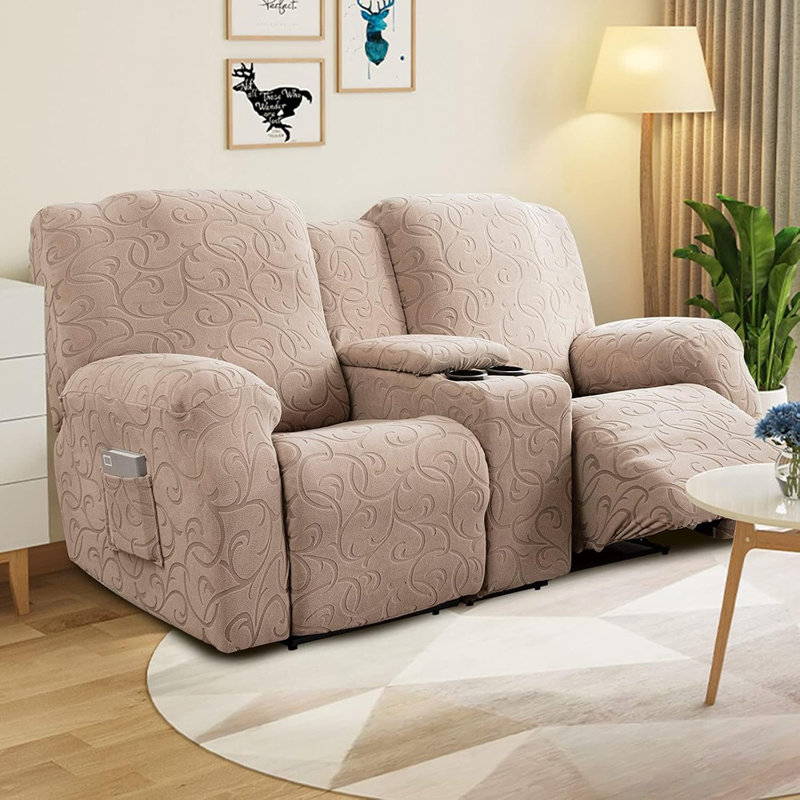 Housse avec console centrale, jacquard 2 places R ...