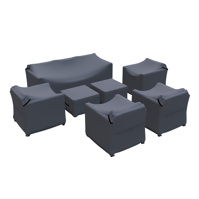 Allcot Wicker/Rattan Outdoor Seating Group Cover