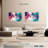 Avery Pink And Blue Abstract-106428012