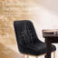 47cm H Velvet Upholstered Metal Accent-161890967