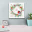  «Fluffy Forest Wreath» par Elle Media Group, art mural sur toile, 12 po x 12 po-426908100