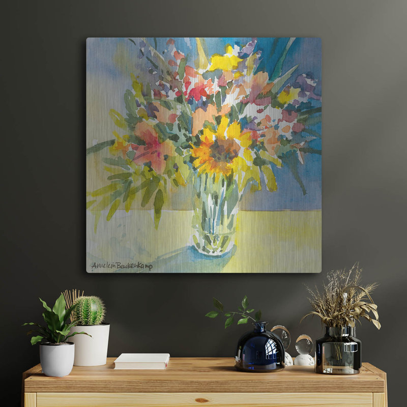 Harvest' by Annelein Beukenkamp Metal Wall Art, 24" H x 24" W