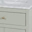 Celine 24 po W - Meuble-lavabo en marbre, vert sauge-127420423
