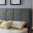 Linen Upholstered Headboards With Metal Leg-522341340