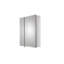 610mm W 661mm H Frameless Medicine Cabinet Mirror 5 Adjustable