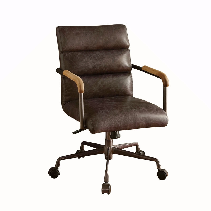 Chaise de bureau Antique, Marron foncé
