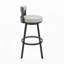 Tabouret tournant 30 "en métal avec similicuir-780076924-780076927