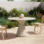 Clemie 47.2'' Concrete Outdoor Dining Table