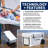 60Qt New White Insulated Box With Wheels
