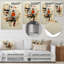 «Intricate Abstraction Beige Shapes I», art mural abstrait en métal-145639839