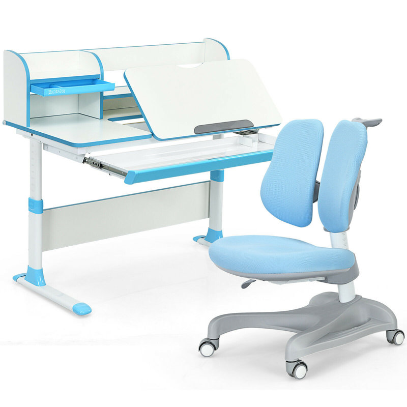 Chaise de bureau pour enfants, Bleu
