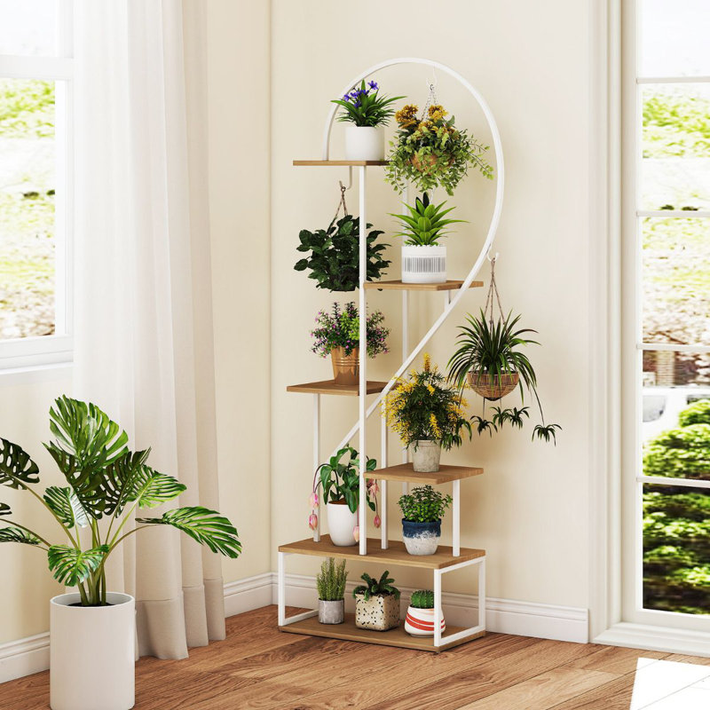 Iron Plant Stand 6 Tier