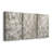 Abstract Series XIX -Set Of 3 Gallery Wrapped Canvas -Ready to Hang-66269665