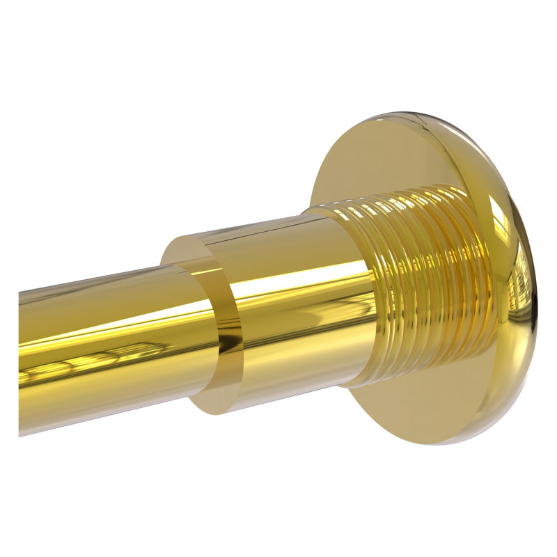 Supports de rideau de douche Goble, Laiton poli