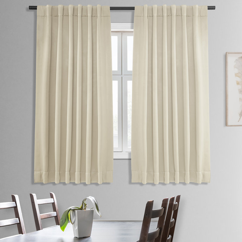 Rideaux obscurcissants pour chambre à coucher Reicherter, Lait de poule