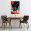 «Space Cowboy Ride Abstract Contemporary Horse Landscape Nature», reproduction d'art murale-130680214