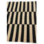 Tapis noir et blanc Jaylen