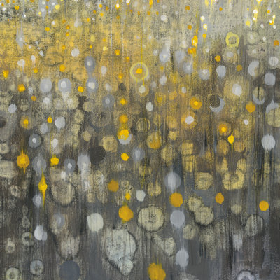 Rain Abstract VI by Danhui Nai - Wrapped Canvas Painting