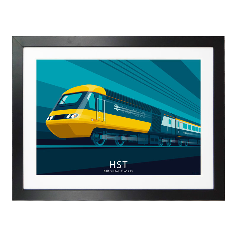 HST - Print, Black Framed, 40cm H x 50cm W x 3cm D