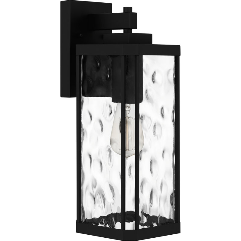 Steel Wall Light, 16.75" H x 6" W x 7.5" D